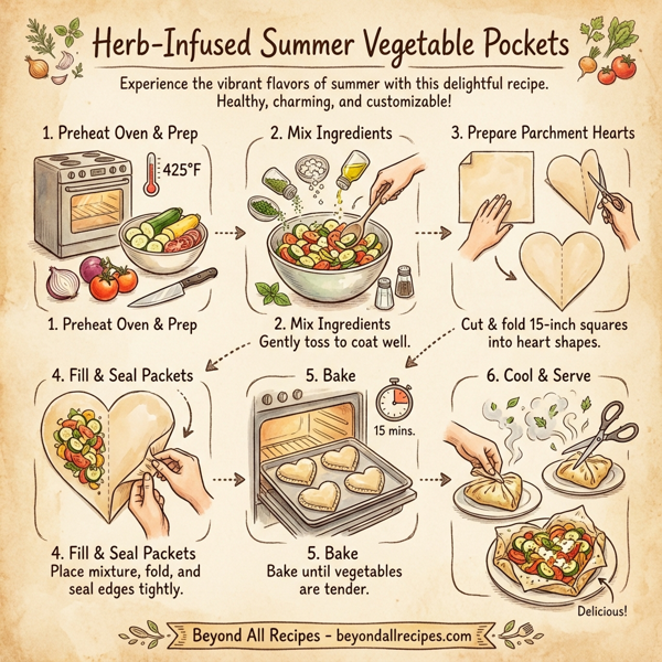 Herb-Infused Summer Vegetable Pockets instructions