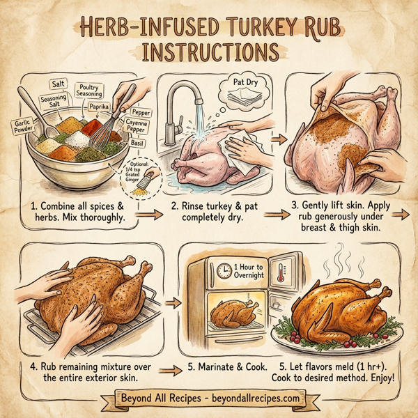 Herb-Infused Turkey Rub instructions