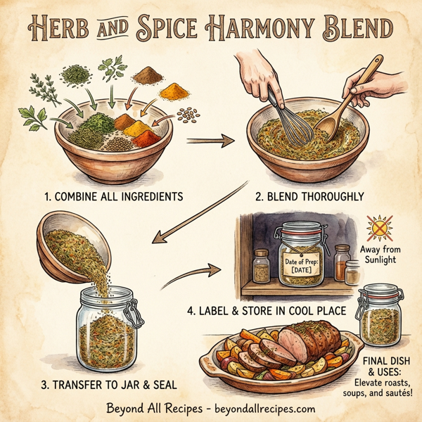 Herb and Spice Harmony Blend instructions