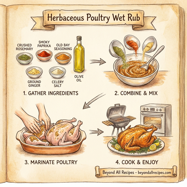 Herbaceous Poultry Wet Rub instructions