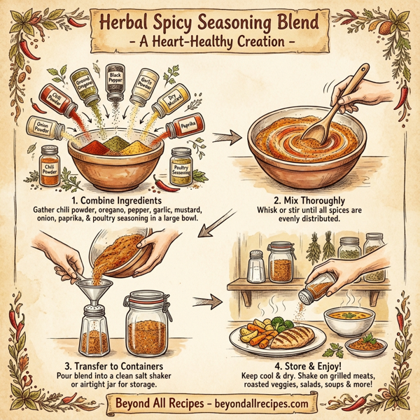 Herbal Spicy Seasoning Blend instructions