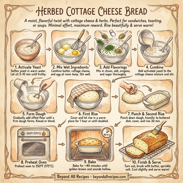 Herbed Cottage Cheese Bread instructions