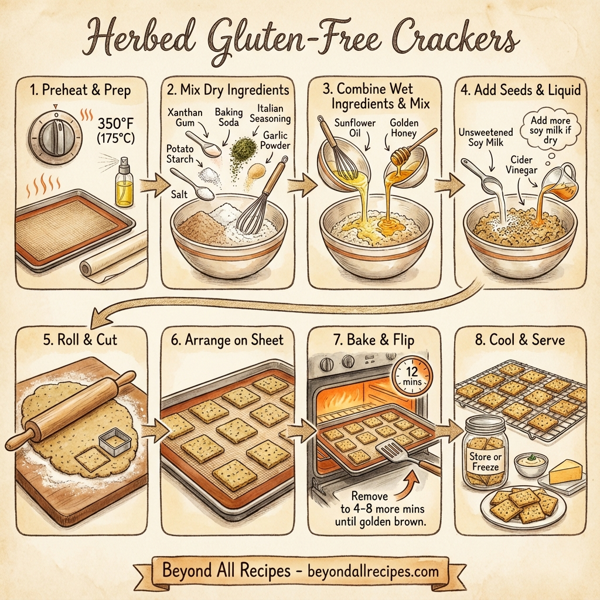 Herbed Gluten-Free Crackers instructions