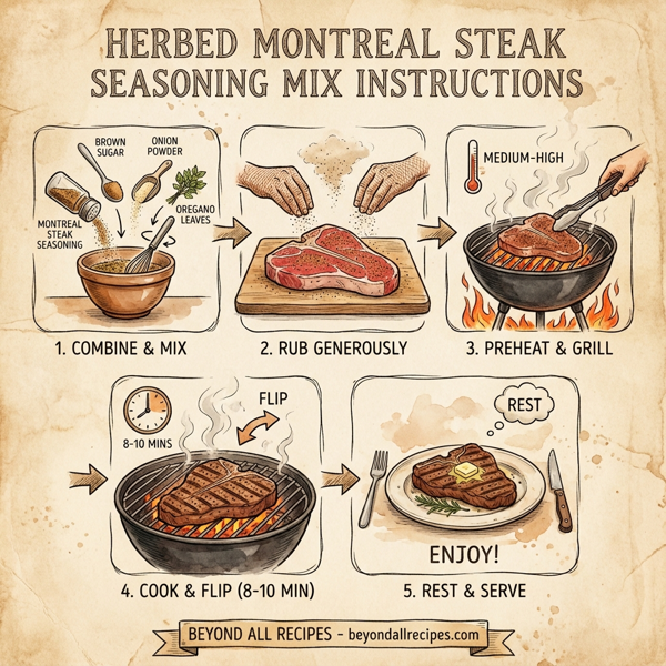 Herbed Montreal Steak Seasoning Mix instructions