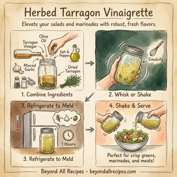 Herbed Tarragon Vinaigrette instructions