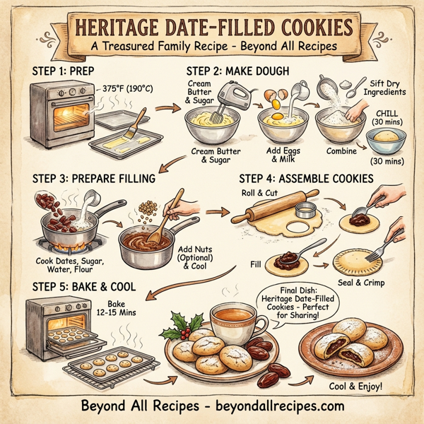 Heritage Date-Filled Cookies instructions