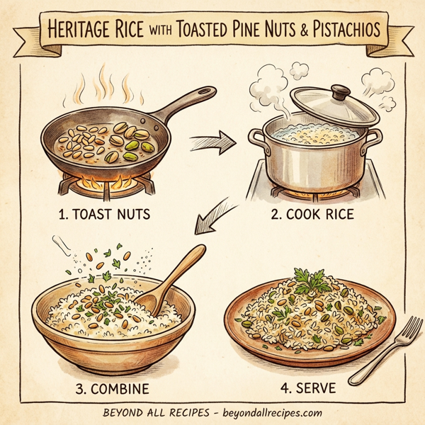 Heritage Rice with Toasted Pine Nuts and Pistachios instructions