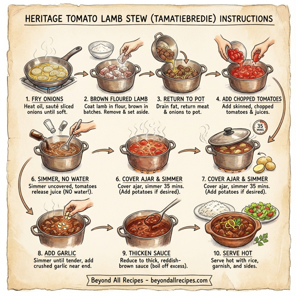 Heritage Tomato Lamb Stew instructions