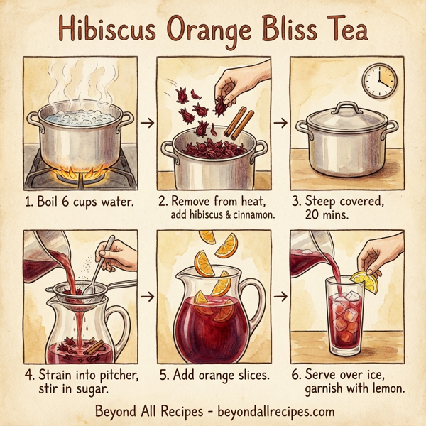 Hibiscus Orange Bliss Tea instructions