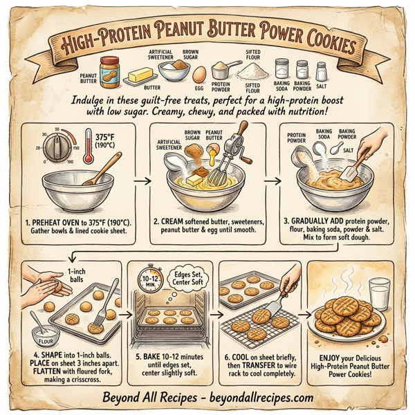 High-Protein Peanut Butter Power Cookies instructions