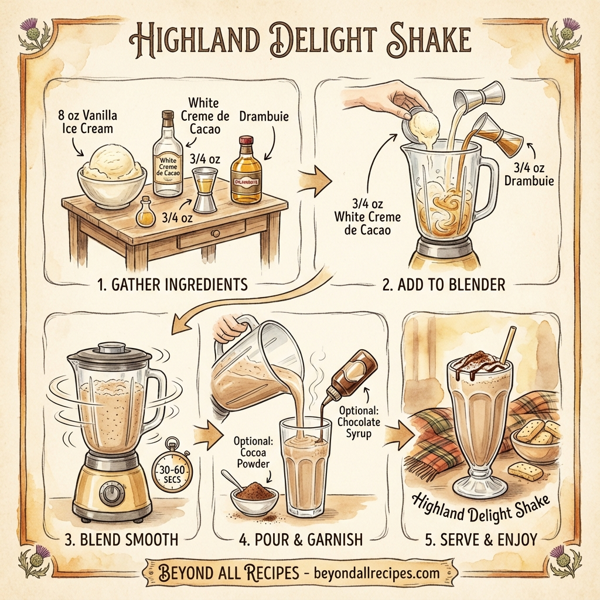 Highland Delight Shake instructions