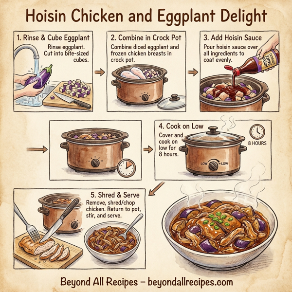 Hoisin Chicken and Eggplant Delight instructions