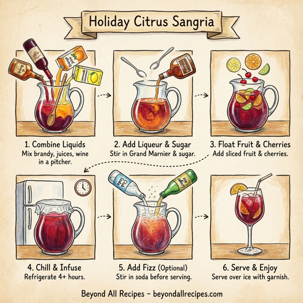 Holiday Citrus Sangria instructions