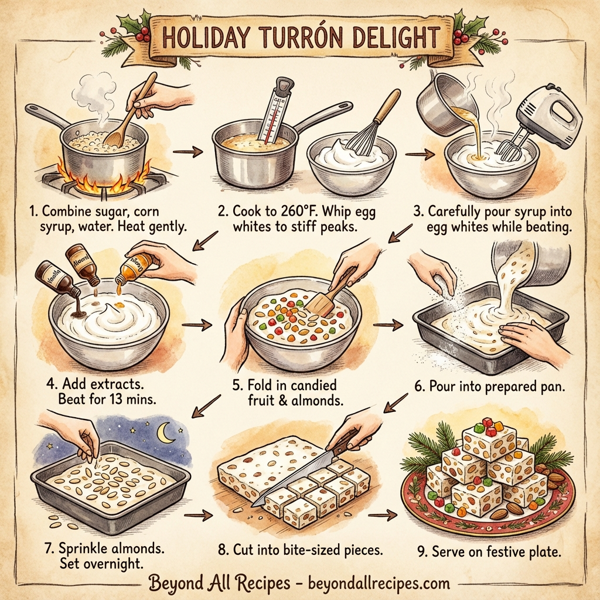 Holiday Turrón Delight instructions