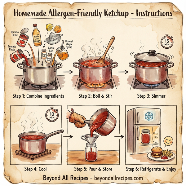 Homemade Allergen-Friendly Ketchup instructions