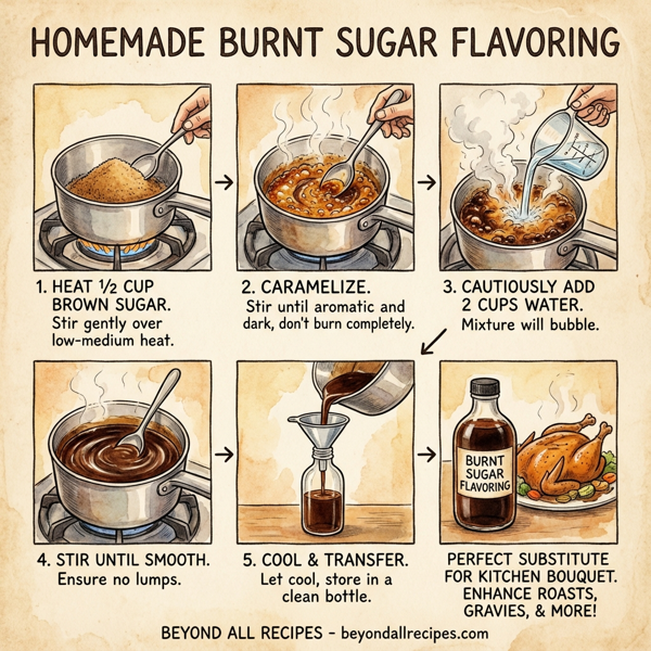 Homemade Burnt Sugar Flavoring instructions