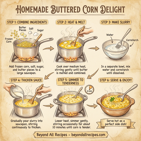 Homemade Buttered Corn Delight instructions