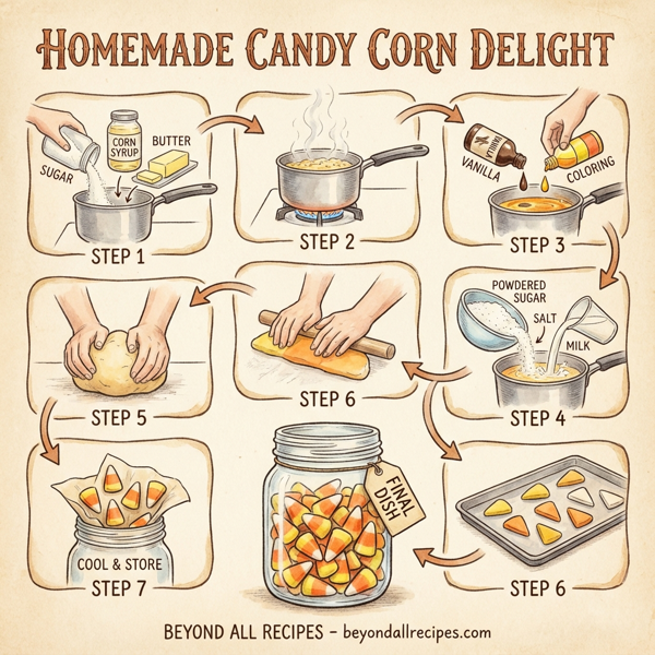 Homemade Candy Corn Delight instructions