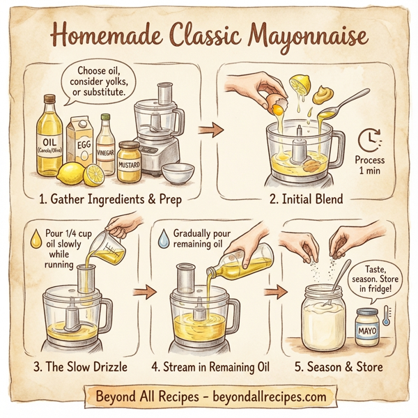 Homemade Classic Mayonnaise instructions