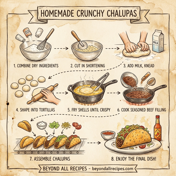 Homemade Crunchy Chalupas instructions