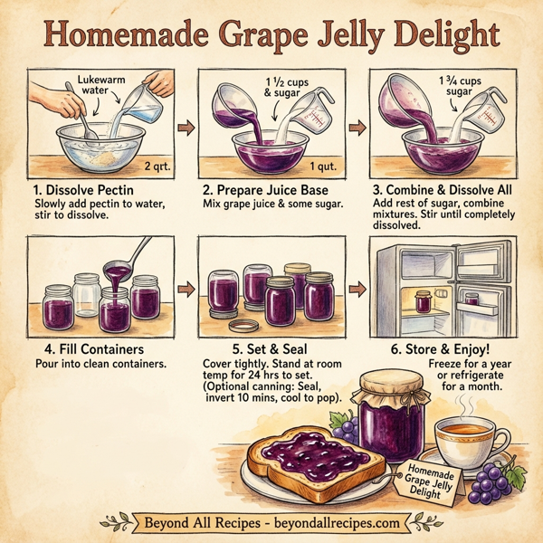 Homemade Grape Jelly Delight instructions