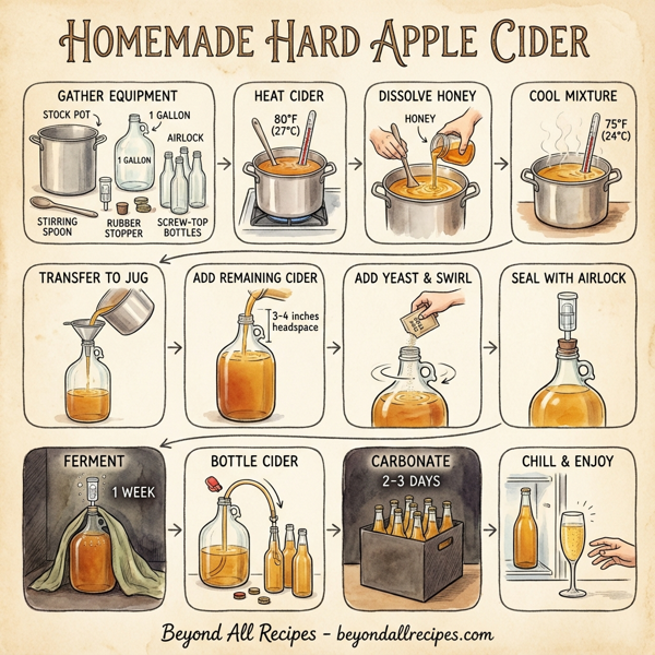 Homemade Hard Apple Cider instructions