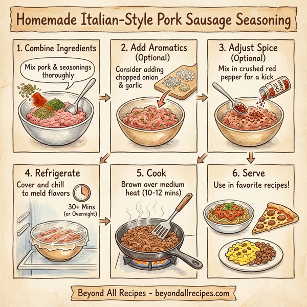 Homemade Italian-Style Pork Sausage Seasoning instructions