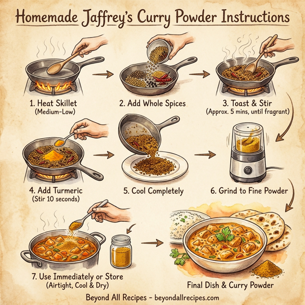 Homemade Jaffrey's Curry Powder instructions