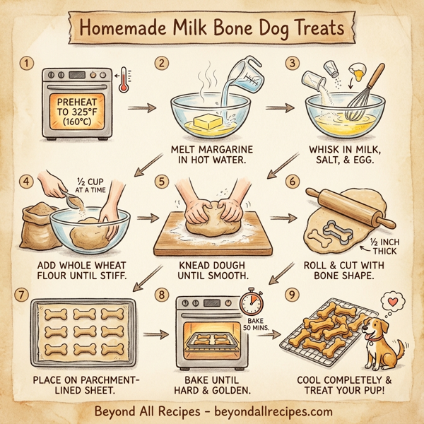 Homemade Milk Bone Dog Treats instructions