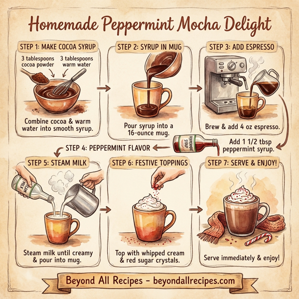 Homemade Peppermint Mocha Delight instructions
