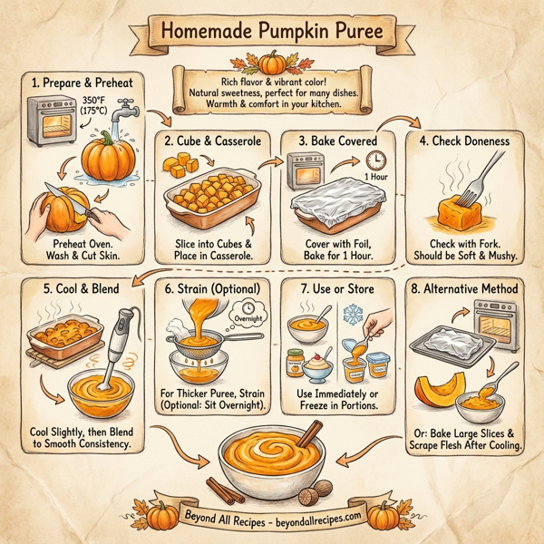 Homemade Pumpkin Puree instructions