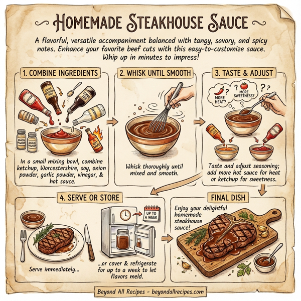 Homemade Steakhouse Sauce instructions