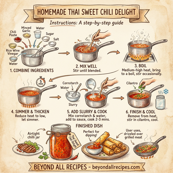 Homemade Thai Sweet Chili Delight instructions