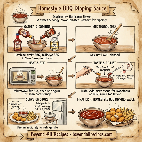 Homestyle BBQ Dipping Sauce instructions