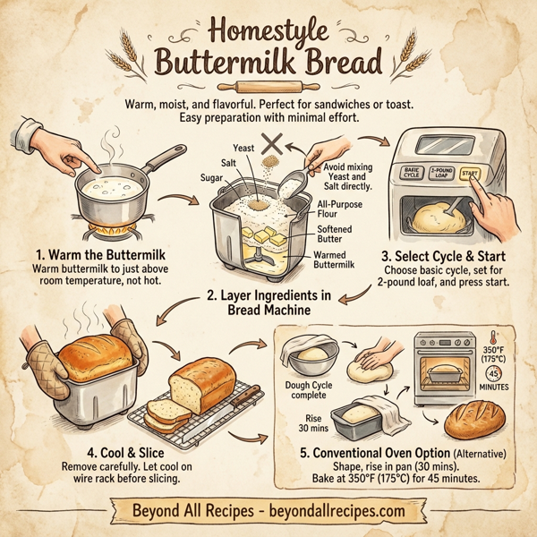 Homestyle Buttermilk Bread instructions