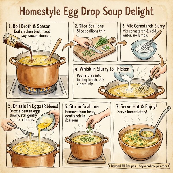Homestyle Egg Drop Soup Delight instructions