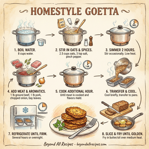 Homestyle Goetta instructions
