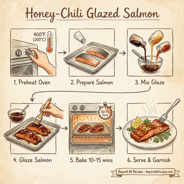 Honey-Chili Glazed Salmon instructions