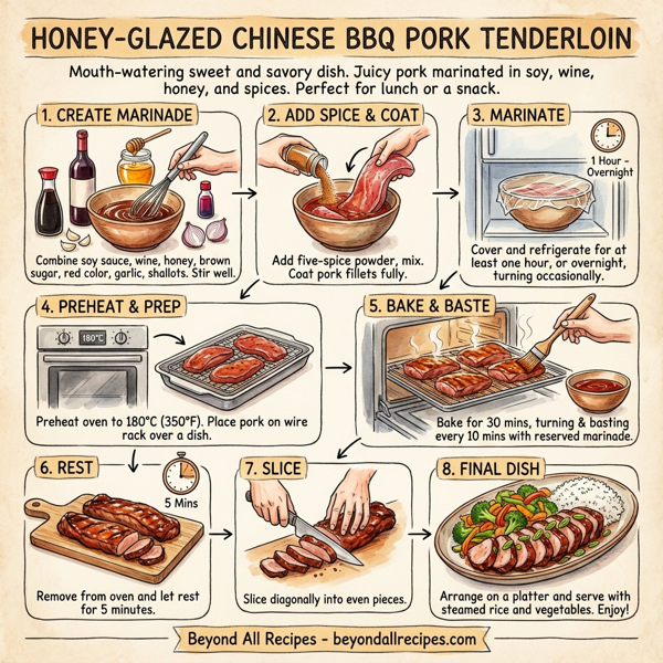 Honey-Glazed Chinese BBQ Pork Tenderloin instructions