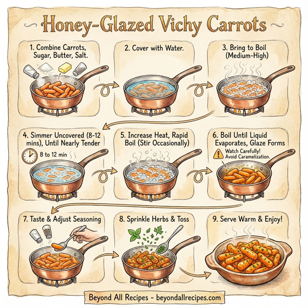 Honey-Glazed Vichy Carrots instructions