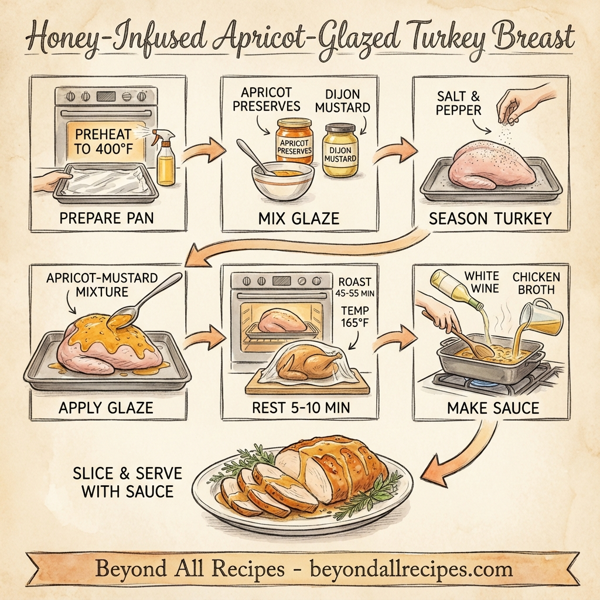 Honey-Infused Apricot-Glazed Turkey Breast instructions