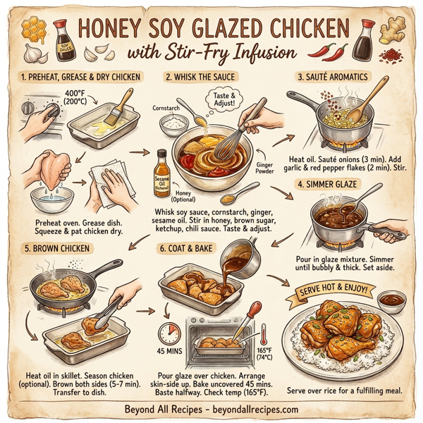 Honey Soy Glazed Chicken with Stir-Fry Infusion instructions