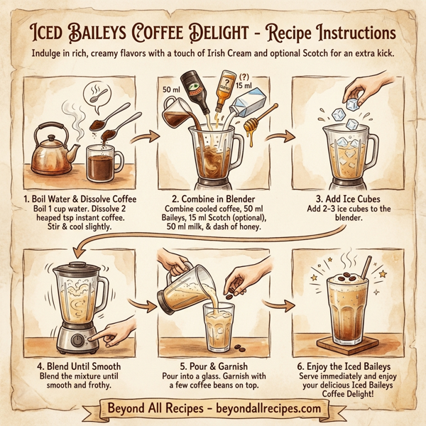 Iced Baileys Coffee Delight instructions