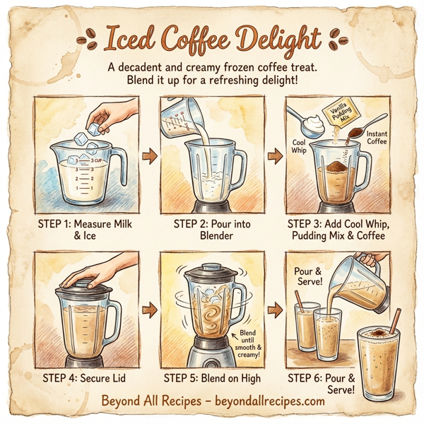 Iced Coffee Delight instructions