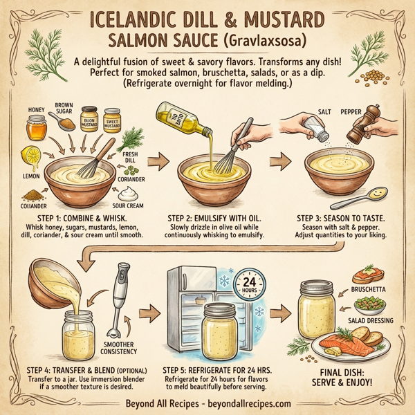 Icelandic Dill & Mustard Salmon Sauce instructions