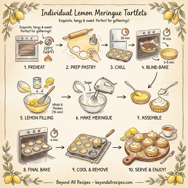 Individual Lemon Meringue Tartlets instructions