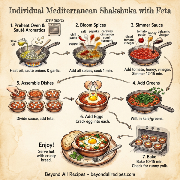 Individual Mediterranean Shakshuka with Feta instructions