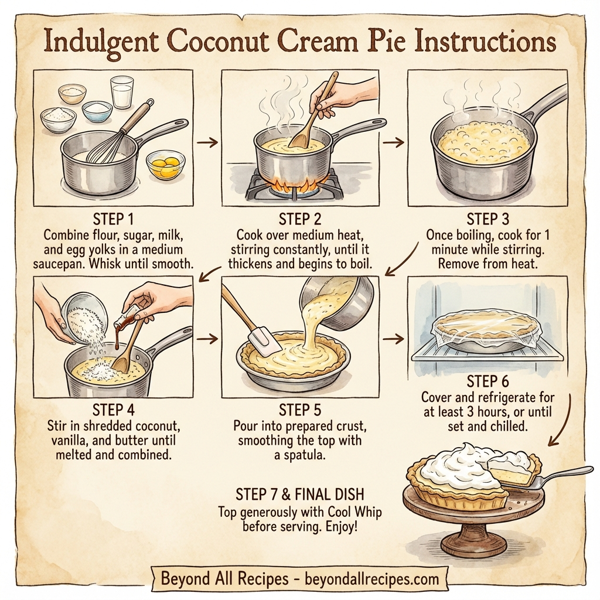 Indulgent Coconut Cream Pie instructions