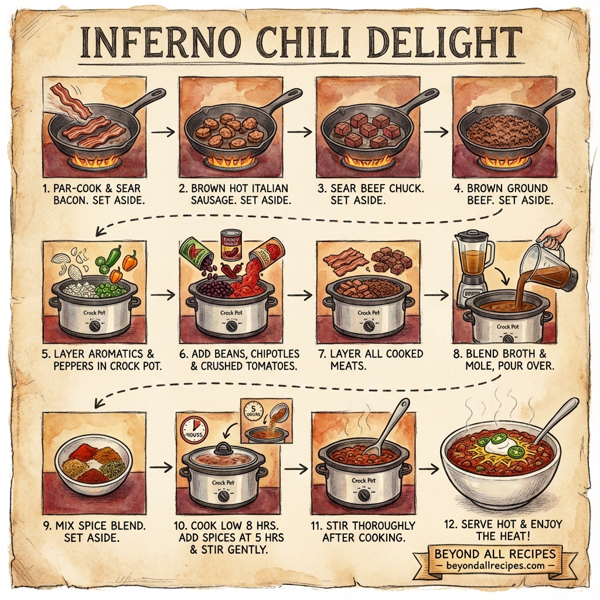 Inferno Chili Delight instructions