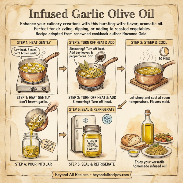 Infused Garlic Olive Oil instructions